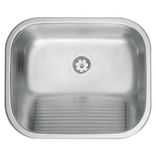 Tanque Tramontina Hera 34 L em Aço Inox Acetinado 50 x 40 cm com Válvula
