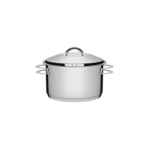 Caçarola Tramontina Solar Funda em Aço Inox Fundo Triplo com Tampa e Alças 16 cm 1,8 L