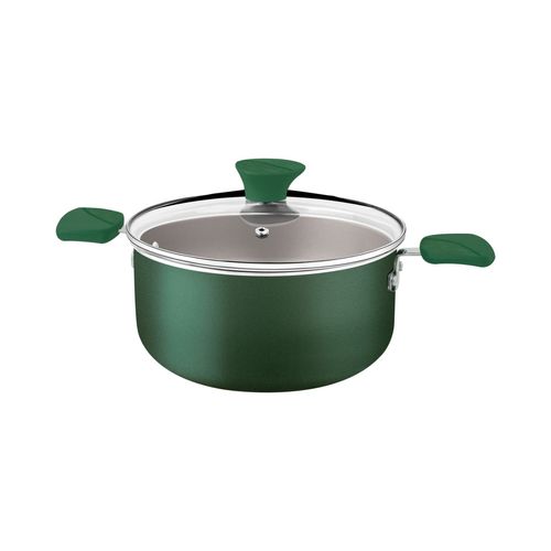 Caçarola Tramontina Lyf em Alumínio 20 cm 2,9 L Antiaderente Starflon Max Verde Natureza