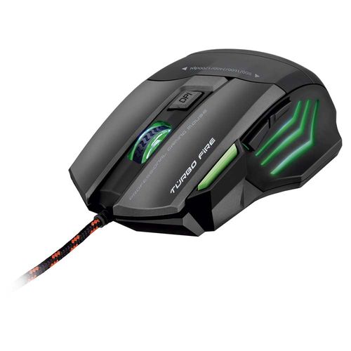 Mouse Gamer Warrior Rayner 3200DPI 7 Botões QuickFire - MO207