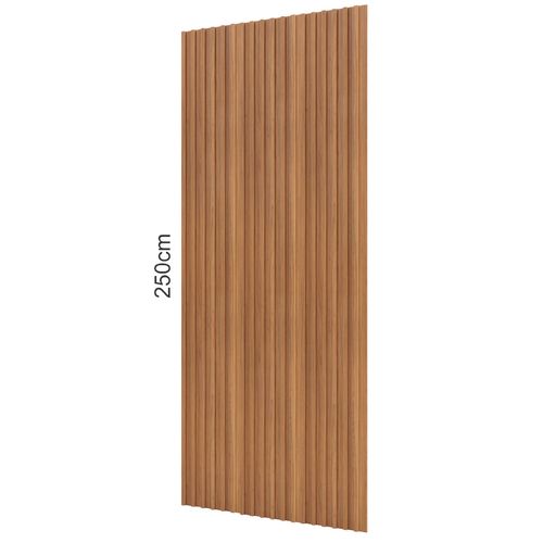 Painel Ripado em MDF 134x250 cm Freijó PA75JJ Dalla Costa