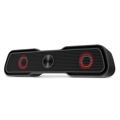 Caixa de Som Soundbar 2.0 Gamer 15w Rms Led Multilaser - SP953