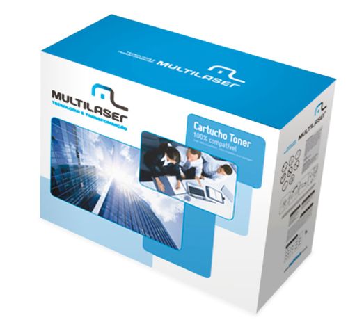 Cartucho Toner Multilaser Compatível C/ Hp Cf283A Preto - CT283