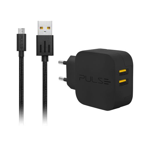 Kit Carregador de Parede Premium Charger Micro USB Pulse - CB152