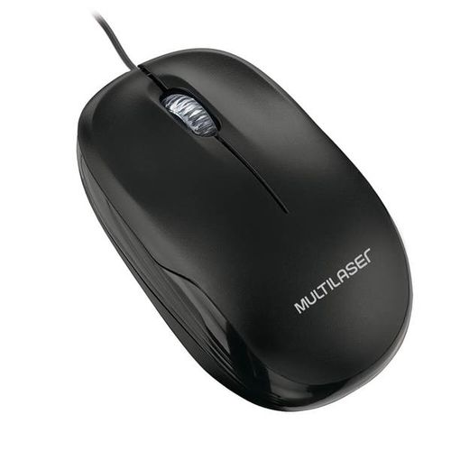 Mouse Box Óptico Com Fio Preto Usb Multilaser - MO255OUT [Reembalado]