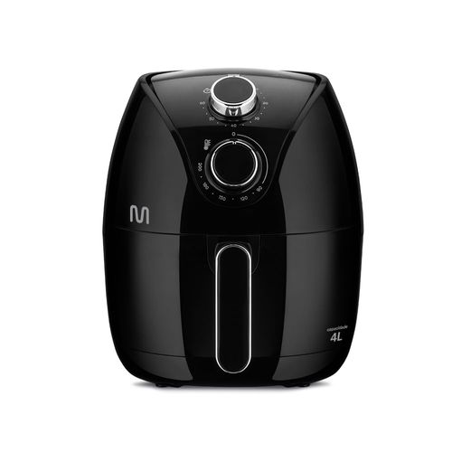 Fritadeira Elétrica Air Fryer 4 Litros 1500w 220v Preta Multilaser - CE222OUT -[Reembalado]