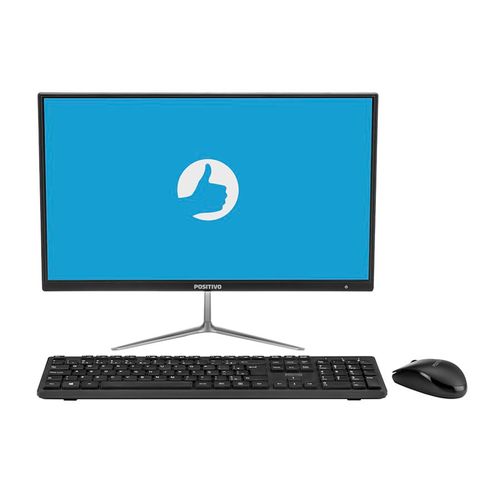 All in One Positivo Union C4500Ai Intel® Celeron® Dual-Core™ Linux 21.5" - Preto