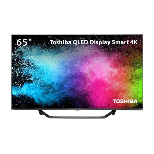 Smart Tela DLED 65'' 4K Toshiba 65M550KB VIDAA 3 HDMI 2 USB Wi-Fi - TB002