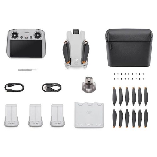 Drone DJI Mini 3 (DJI RC) + Fly More Combo – DJI033