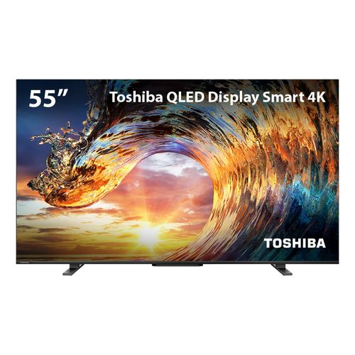 Smart TV QLED 55'' 4K Toshiba 55M550LS VIDAA 3 HDMI 2 USB Wi-Fi - TB014MOUT [Reembalado]