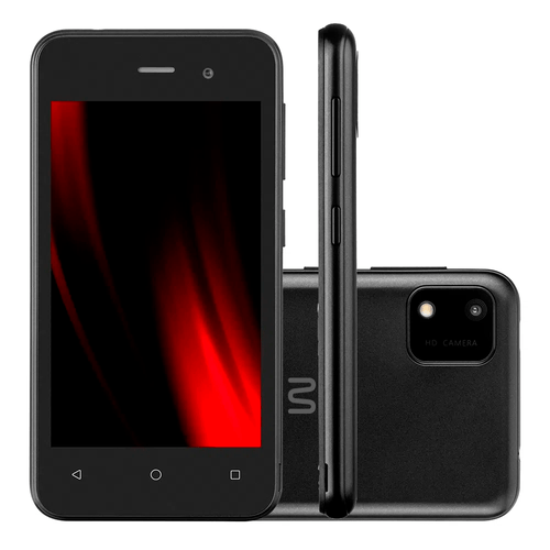 Smartphone Multilaser E Lite 2 4'' 32G 1500mAh 2MP Preto P9146