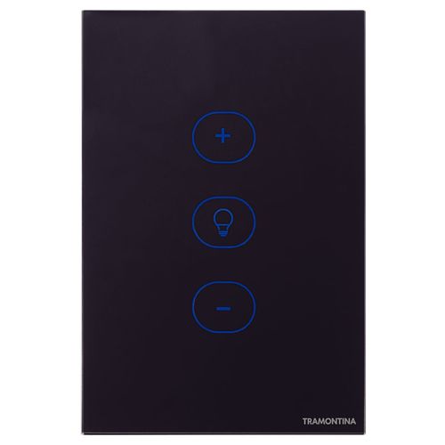 Dimmer Touch Wi-Fi Smart Tramontina Preto