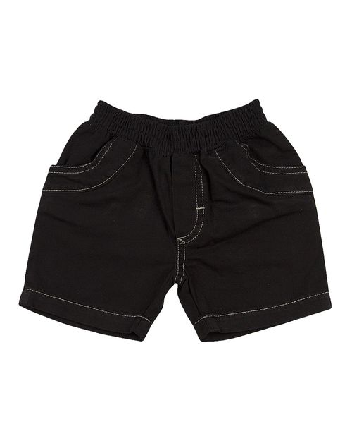 Shorts bebê Índigo Hector Cós de Malha - Blue Black