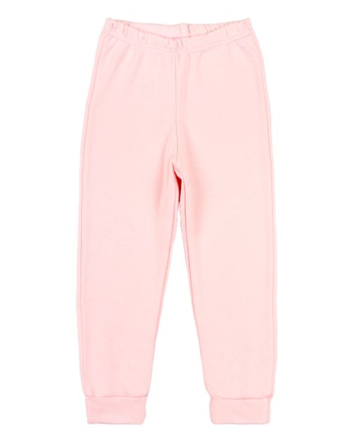 Calça Bebê de Suedine Sem Pezinho - Rosa