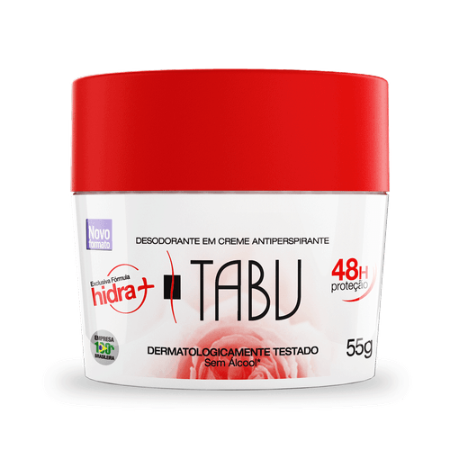 Desodorante Creme Antitranspirante Tabu 55G