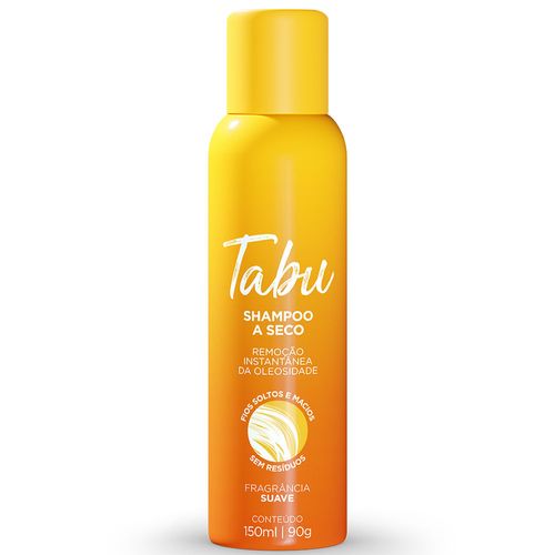 Shampoo a Seco Tabu Suave 150Ml