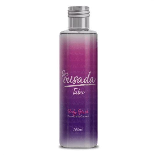 Body Splash Deo Tabu 250ML Ousada