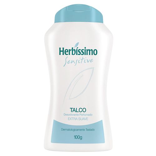 Talco Desodorante Herbissimo Sensitive 100G