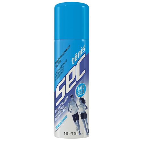 Desodorante para Pés Tênis Sec Tradicional Aerosol 150Ml