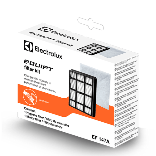 Kit Electrolux Filtro Hepa para Aspirador de Pó - EF147A