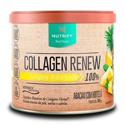 Collagen Renew Abacaxi com Hortelã Nutrify 300g