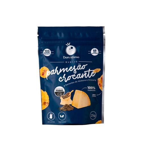 Snack de Queijo Parmesão Abóbora e Girassol Dom Afonso 25g