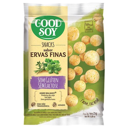 Snack de Soja Ervas Finas Good Soy 25g