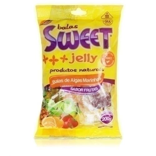 Balas de Algas Marinhas, Frutas Mistas Sweet Jelly