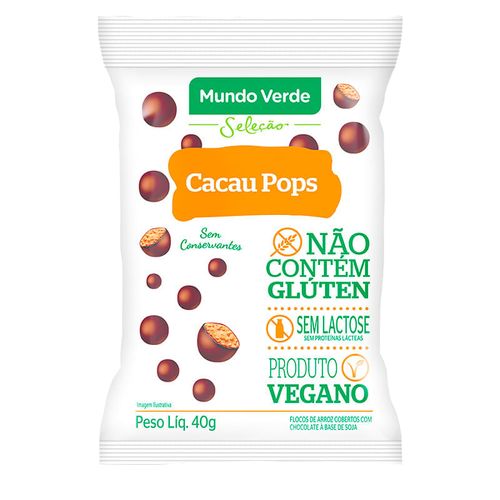 Cacau Pops 40g Mundo Verde Seleção