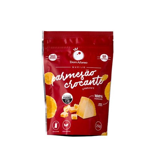 Snack de Queijo Parmesão Crocante Natural Dom Afonso 25g