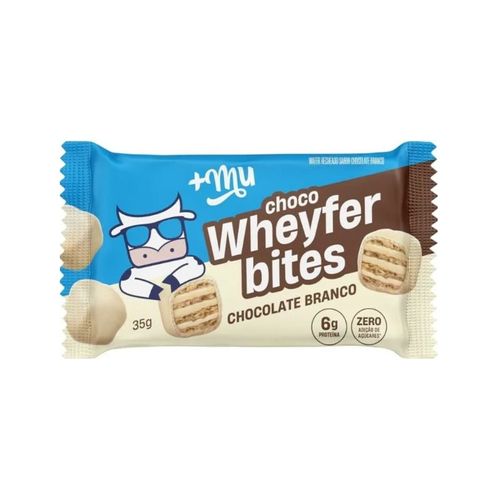 Chocowheyfer Bites Chocolate Branco Mais Mu 25g