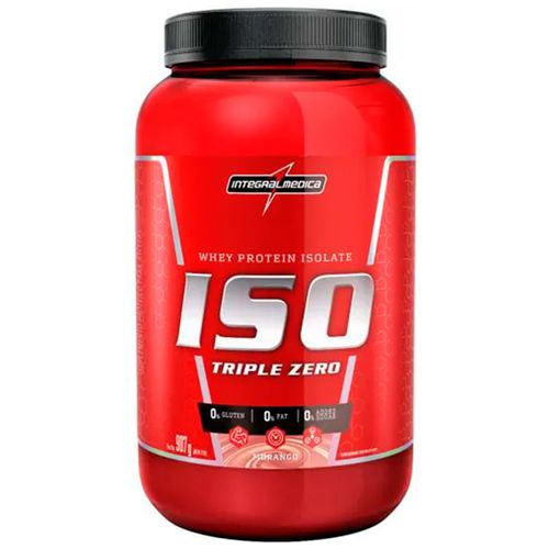 Iso Whey Protein Morango 907g - Integralmedica