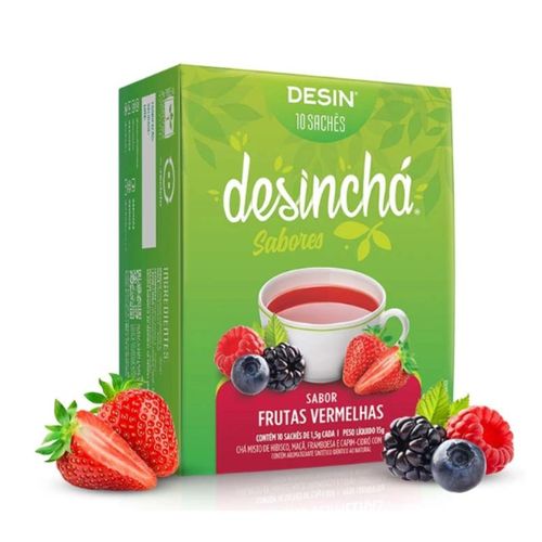 Desinchá Frutas Vermelhas 10sch 15g