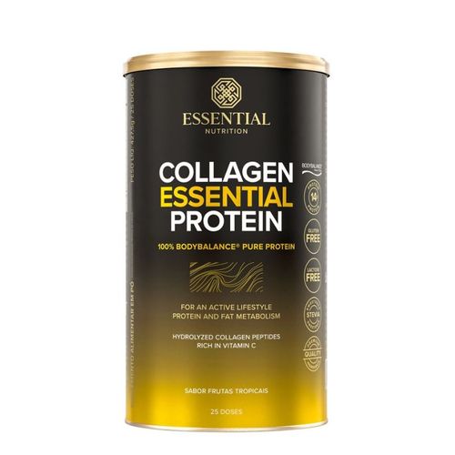 Collagen Essential Protein Frutas Tropicais Essential Nutrition 427,5g