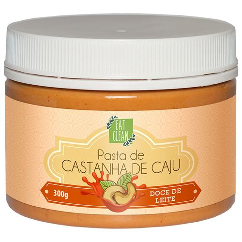 Pasta Castanha de Caju Doce de Leite Eat Clean 300g