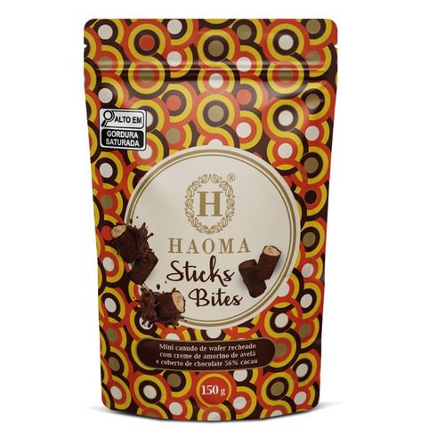 Sticks Bites 56% Cacau Haoma 150g