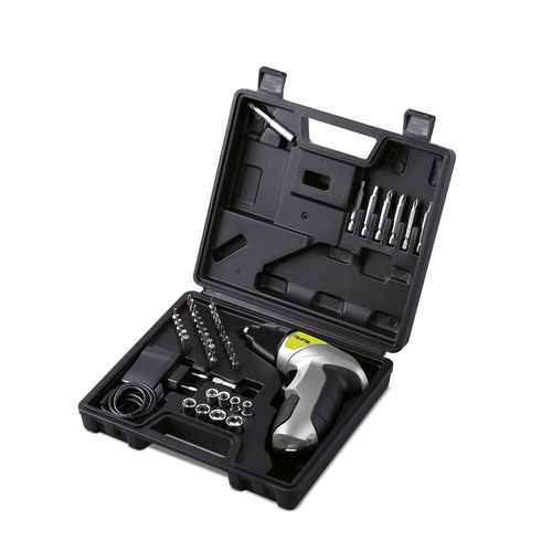 Parafusadeira Elétrica 4,8V com Maleta + 44 Acessórios Multi - MV063