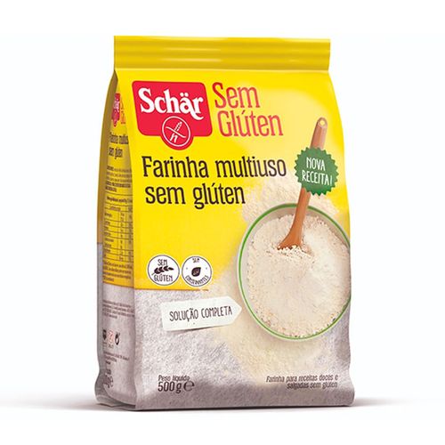 Farinha Multiuso sem Glúten e sem Lactose Schar 500g