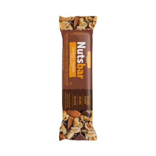 Barra de Nuts Bar Castanhas e Chocolate Banana Brasil 25g