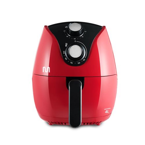 Air Fryer 4L Vermelha Grade removível e Timer 60min Temp até 200°C 127v Multi - GO203OUT [Reembalado]