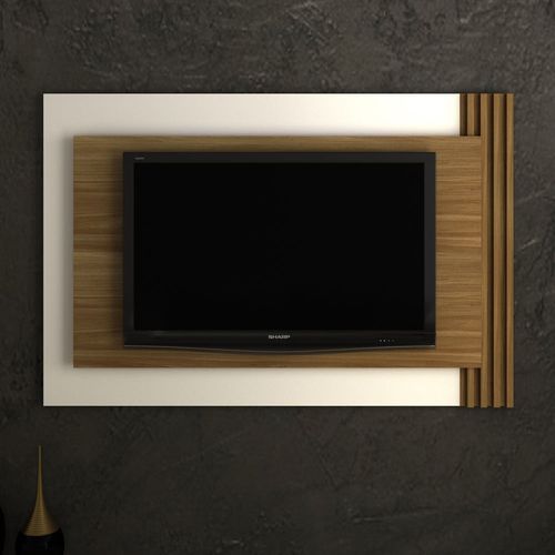 Painel TV 65" Multimóveis CR45004 Natural/Off White