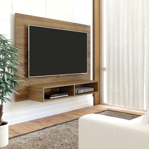 Painel com Suporte TV 50" Multimóveis CR45158 Pinho