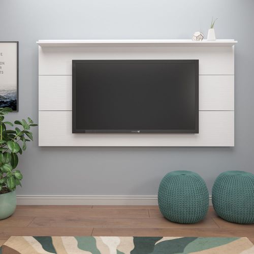 Painel com Suporte TV 60" Multimóveis CR45165 Branco