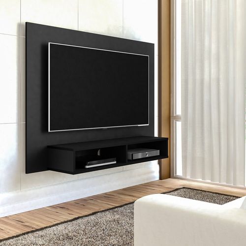 Painel com Suporte TV 50" Multimóveis CR45158 Preto