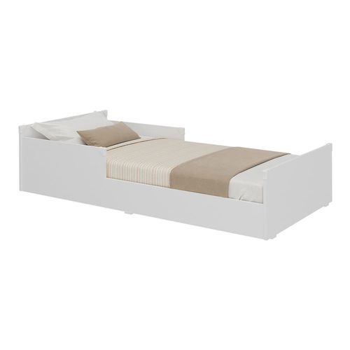 Cama Infantil para Colchão 70 x 150cm MP4111 Nina Multimóveis Branca