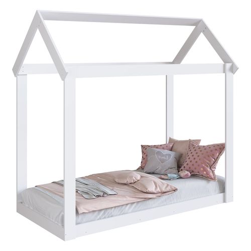 Mini Cama Infantil para Colchão 148x68 Multimóveis CR40093 Branca