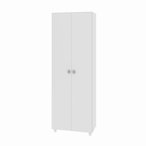 Armário Lavanderia Multiuso com 2 Portas Multimóveis CR30005 Branco