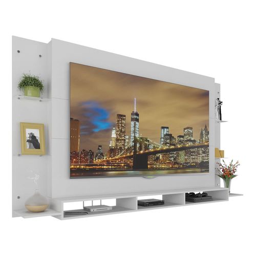 Painel TV até 65 Polegadas Miami Multimóveis MP1054 Branco