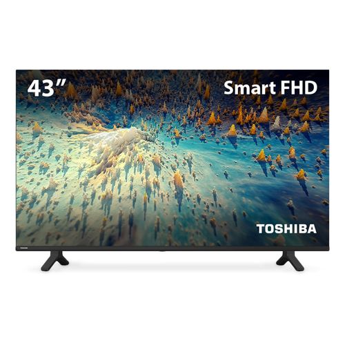 Smart Tela DLED 43'' Full HD Toshiba 43V35KB  VIDAA 2 HDMI 2 USB Wi-Fi - TB008OUT [Reembalado]