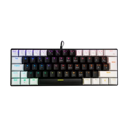 Teclado Warrior Royal Precision Iluminação RGB Pb - TC314